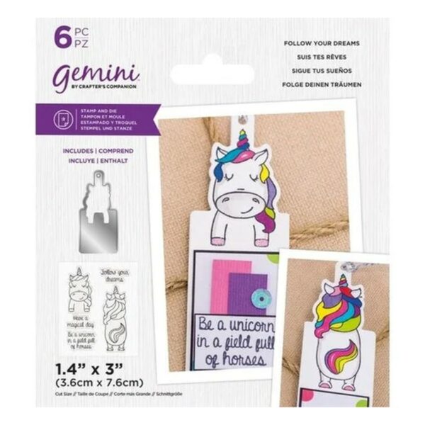 set die tampon licorne
