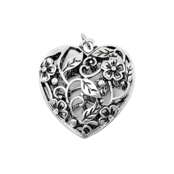 Pendant ornate heart