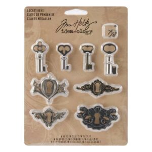 Locket keys 4+4pcs