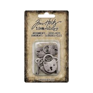 Cadenas et clefs 6pcs