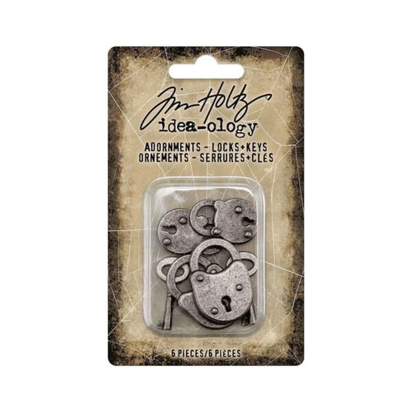 Cadenas et clefs 6pcs