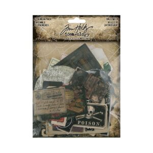 Ephemera Halloween 114pcs