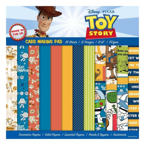 Card making pad Toy story 20x20cm