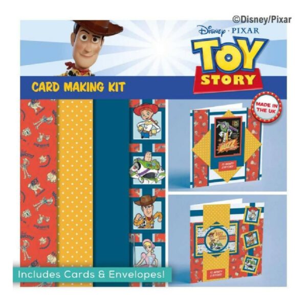Kit carte invitation Toy story 20x20cm