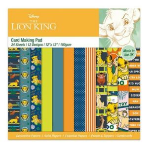 The Lion King Card Making Pad 30x30cm
