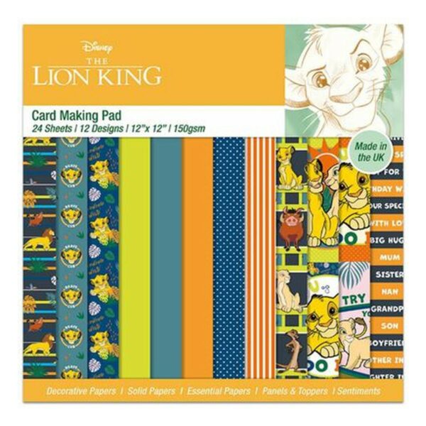 The Lion King Card Making Pad 30x30cm