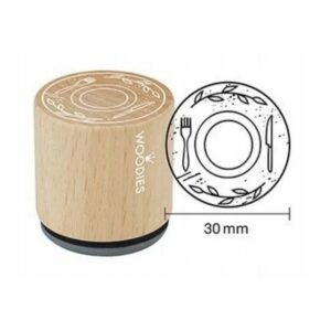 Plate Rubber Stamp