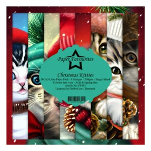 Christmas Kitties 30x30cm