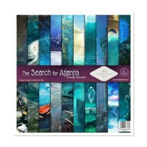 The search for Atlantis 30x30cm