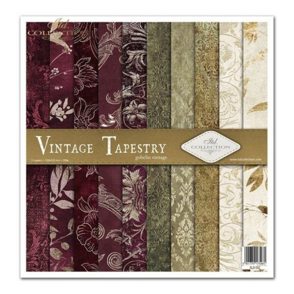 Vintage tapestry 30x30cm