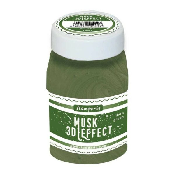 Musk 3D Effect dark green