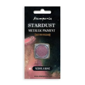 Stardust metallic pigment Nebula rose