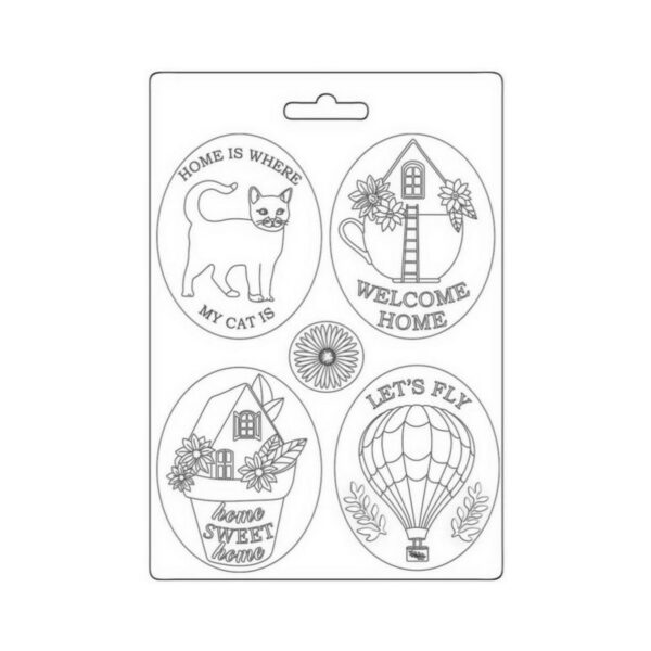 Create Happiness Welcome Home - Plates A5