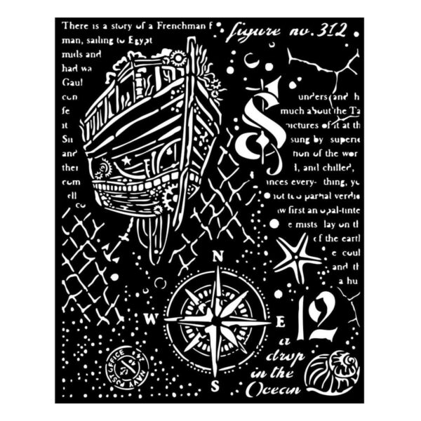 Songs of the Sea - Sailing Ship 20x25cm