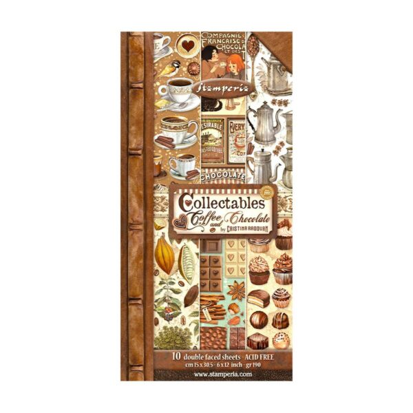 Coffee and chocolate Collectables 15x30cm