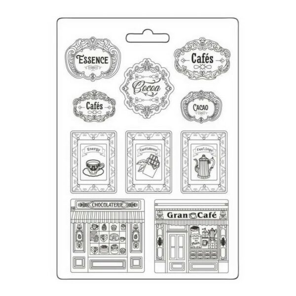 Coffee and Chocolate - Plates A4