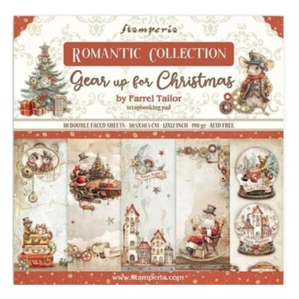 Gear Up For Christmas 30x30cm