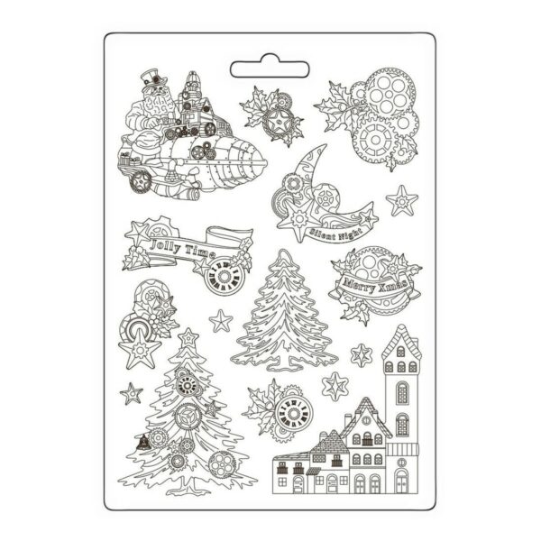 Gear up for Christmas - Trees A4