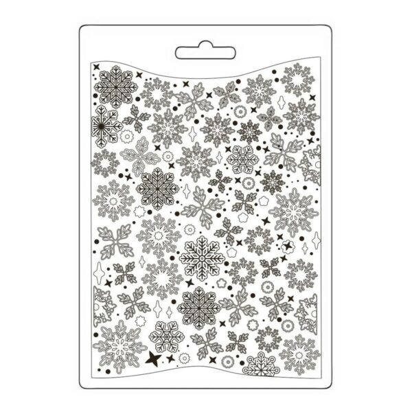 Soft Mould A5 Snowflakes