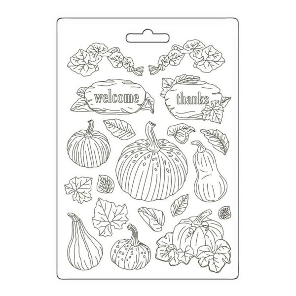 Golden Harmony - Pumpkins A4