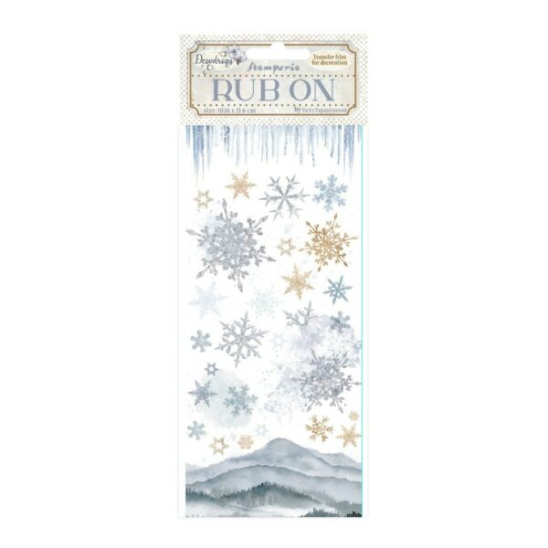 Dewdrops - Snowflakes 10x21cm