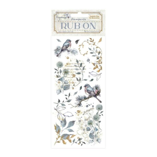 Dewdrops - Bird10x21cm