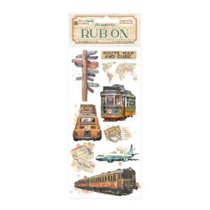 Art of Travelling - Tranports 10x21cm