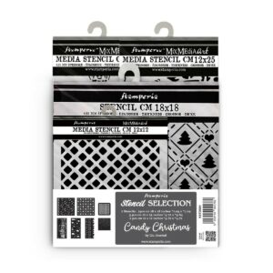 Candy Christmas Stencil Assortment (7pcs)