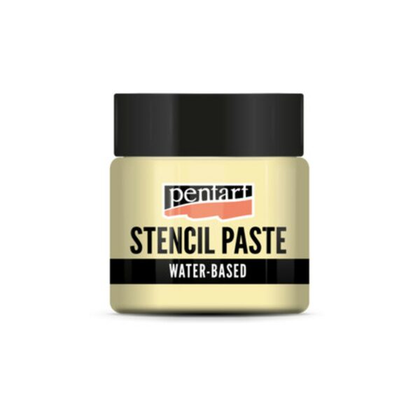 Stencil Paste - Pearl - Yellow