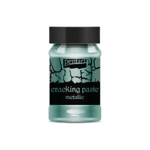 Cracking Paste - silvery turquoise