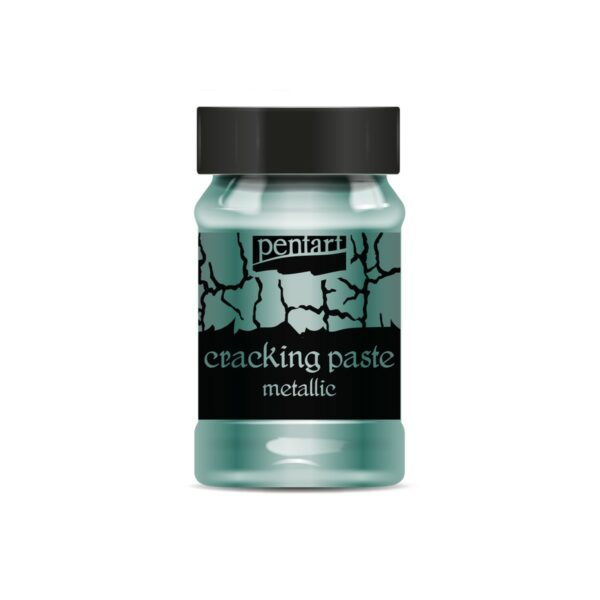 Cracking Paste - silvery turquoise