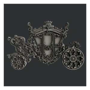 Enchanted Carriage 18x12x0.9cm