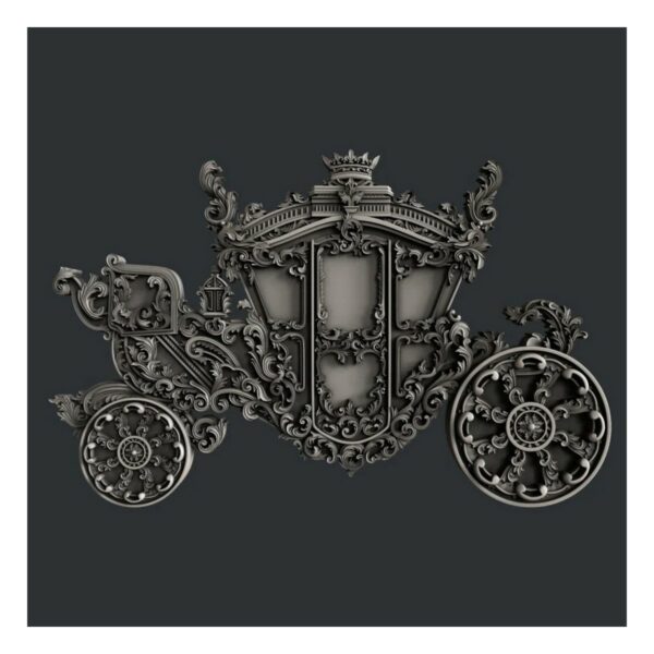 Enchanted Carriage 18x12x0.9cm