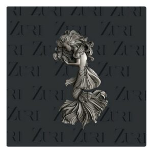 Mermaid Whispers 12.7x7.3x0.8cm