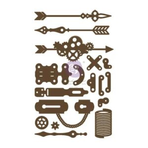 Make something Chipboard diecut 17pcs