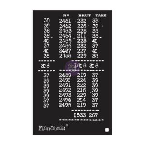 Book of numbers 15x22.5cm