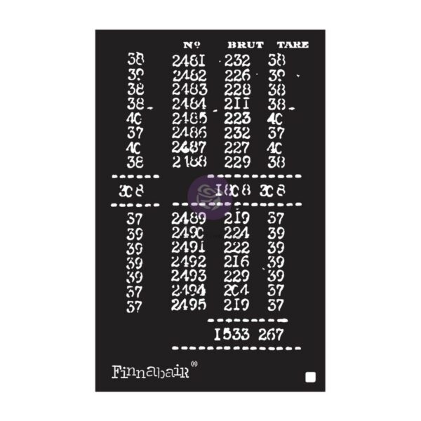 Book of numbers 15x22.5cm