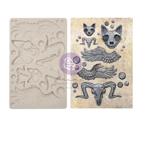 Amun And Bast 12.7x20.32cm