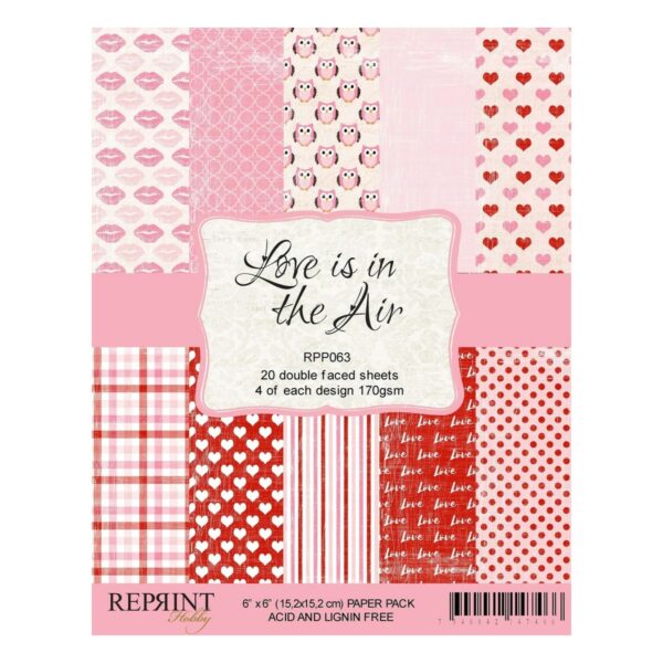 Love is in the Air 15x15cm