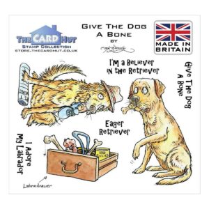 In The Doghouse: Give The Dog a Bone Clear Stamps A6