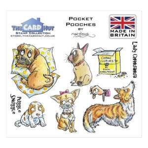 In The Doghouse: Pocket Pooches Clear Stamps A6