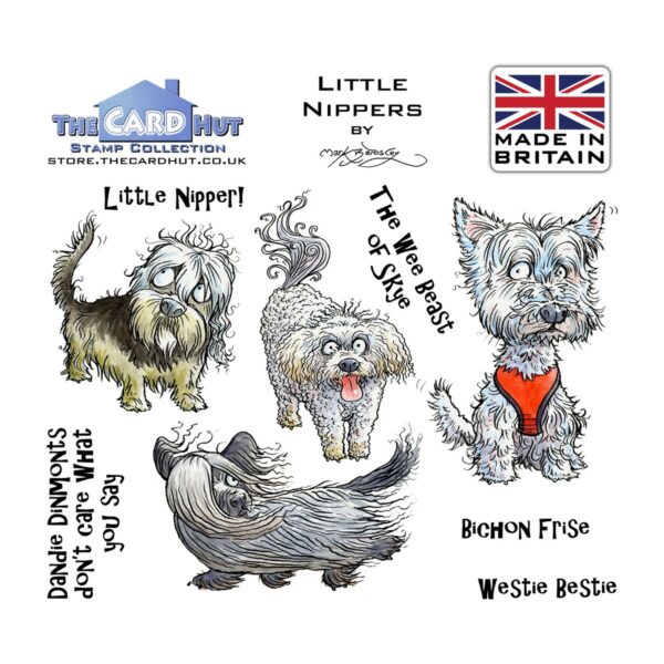 In The Doghouse: Little Nippers Clear Stamps A6