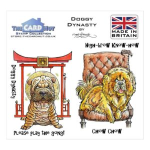 In The Doghouse: Doggy Dynasty Clear Stamps A6