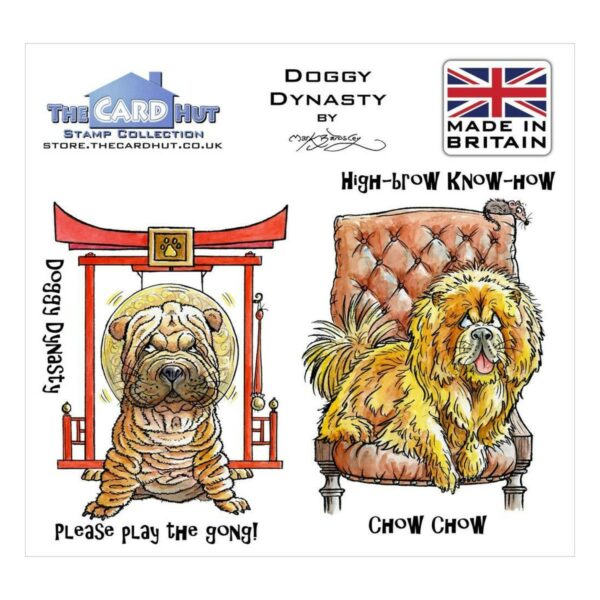 In The Doghouse: Doggy Dynasty Clear Stamps A6