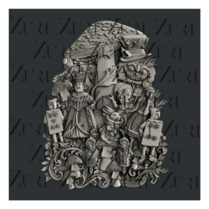 Alice's dream 22.5x30x1cm