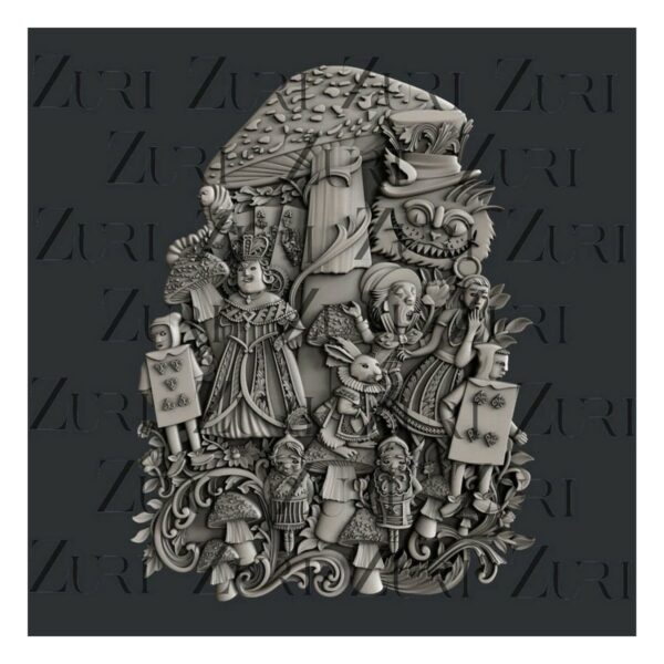 Alice's dream 22.5x30x1cm