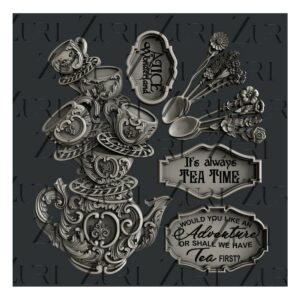 Tea time 14.3x14.7x0.8cm