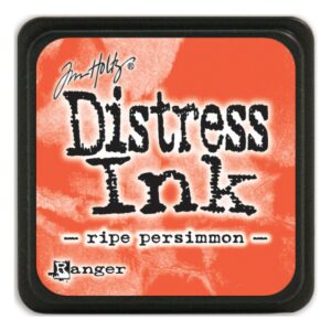 Distress ink ripe persimmon mini pad