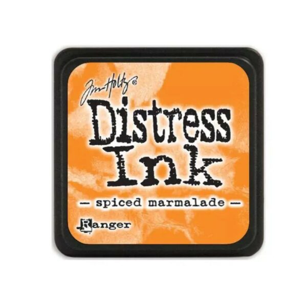 Distress ink spiced marmalade mini pad