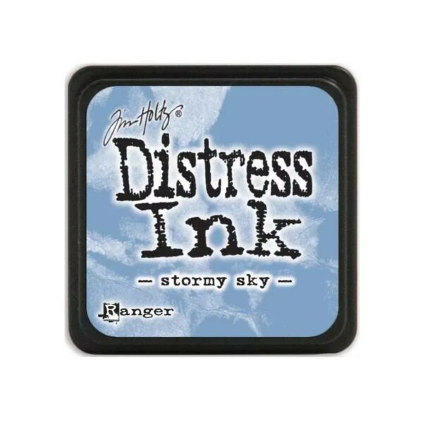 Distress ink stormy sky mini pad